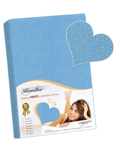 Froté prostěradlo PF-023, Aqua (1)