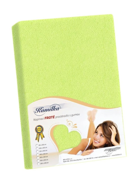 Froté prostěradlo PF-038, Zelená (1)