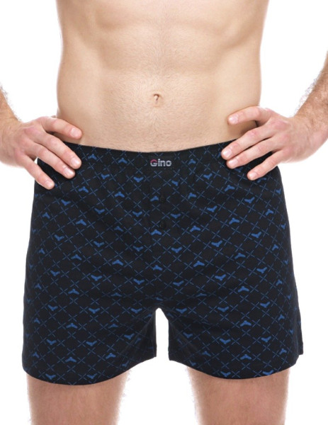 Pánské trenky s potiskem 75214, Černá (1)