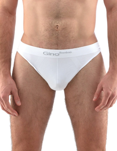 Pánské slipy úzký bok 52002, Bílá (1)