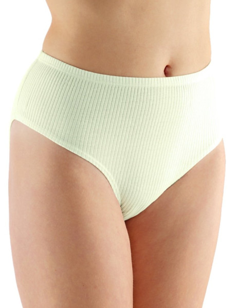 Dámské kalhotky klasické 11075, Žlutobílá (1)