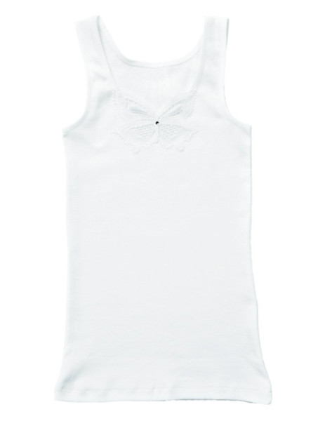 Dívčí košilka Essential 081025, Bílá (1)