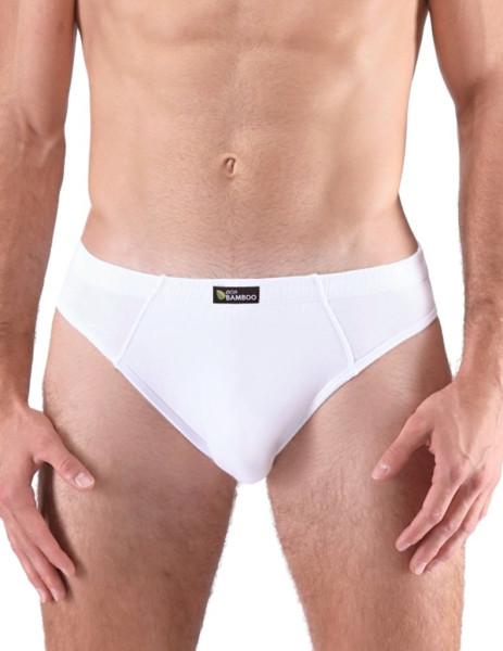 Pánské slipy úzký bok 70058, Bílá (2)