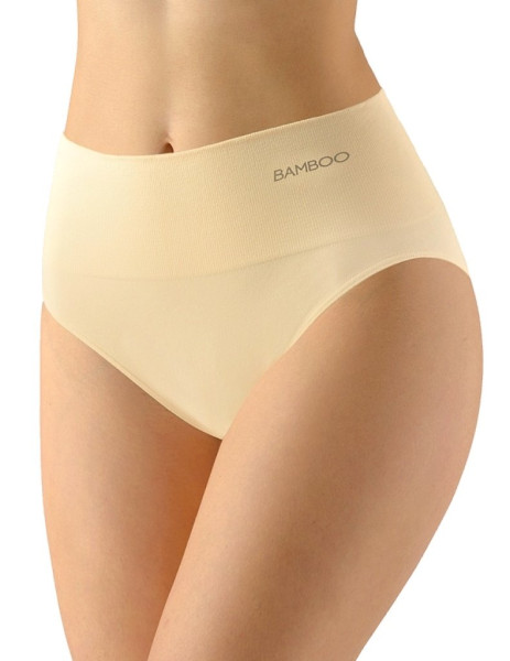 Dámské kalhotky klasické vysoký pas 00039, Tělová (8)