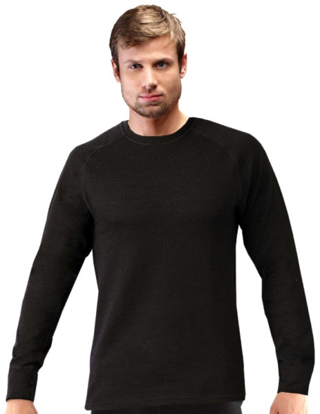 Tričko dlouhý rukáv 88014-unisex, Černá (1)