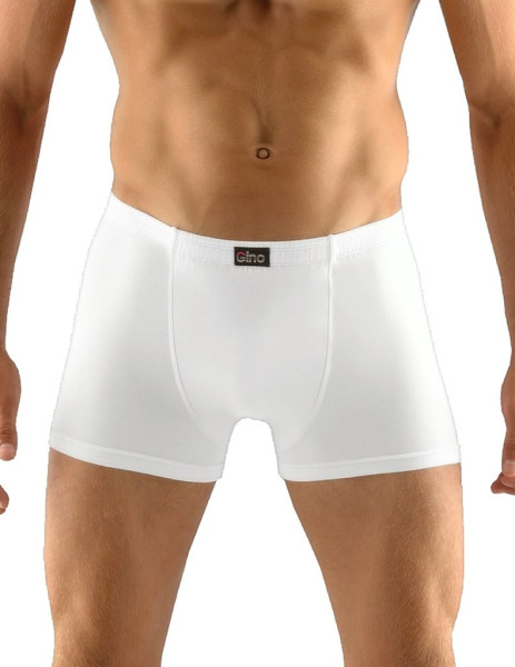 Pánské boxerky jednobarevné 73064H, bílá (2)