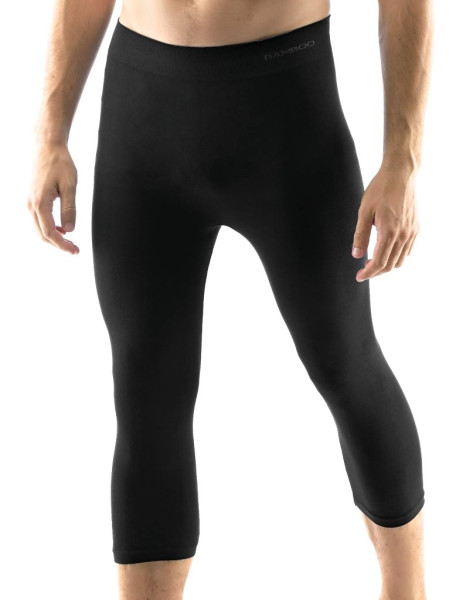 Legíny unisex Bamboo muži 95032HM, černá (2)