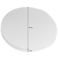 Sedák PUR kulatý hladký 79/001 (2)