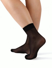 Dámské ponožky klasické Pohoda W001851, černá (2)