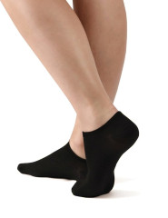 Dámské ponožky kotníkové Nela W001857, černá (3)