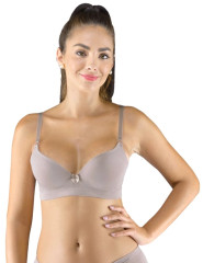 Podprsenka klasická 07019P, šedohnědá (11)