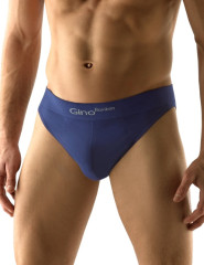 Pánské slipy široký bok Bamboo 51003P, modrá (3)