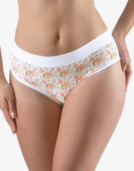 Kalhotky klasické s potiskem 10277H černá Velikost L/XL