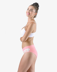 Kalhotky klasické s potiskem 10277H černá Velikost L/XL