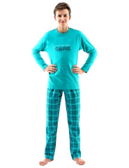 Chlapecké pyžamo 69001P, zelená (2)