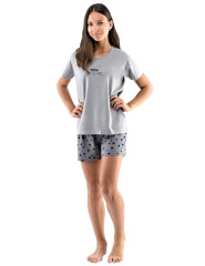 Dívčí pyžamo 29006P, šedá (2)