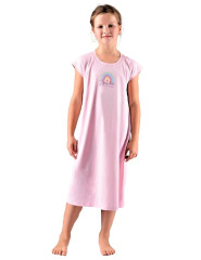 Dívčí noční košile 29012P, růžová (1)