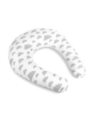 Potah na kojící polštář 665/906, Mráček šedá, bílá (1)