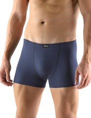 Pánské boxerky šité s nohavičkou 73068, modrá (3)