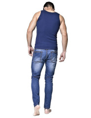Pánské prodloužené tílko bez rukávů 085049 (7)