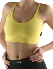 Podprsenka sportovní doprodej V-97005, Žlutá (2)