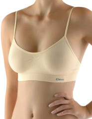 Sportovní podprsenka úzká ramínka 07001, Tělová (3)