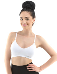 Sportovní podprsenka model 07020, Bílá (2)