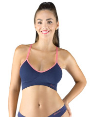 Sportovní podprsenka model 07020, Lékořice-růžová (5)