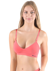 Sportovní podprsenka úzká ramínka 07021, Tomato (7)