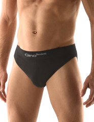 Pánské slipy úzký bok 50003, Černá (2)