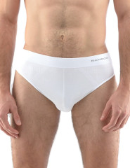 Pánské slipy široký bok 51004, Bílá (1)