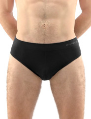 Pánské slipy široký bok 51004, Černá (2)