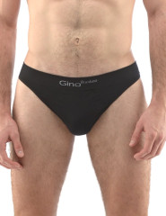 Pánské slipy úzký bok 52002, Černá (2)