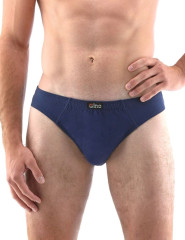 Pánské slipy úzký bok 70047, Lékořice (4)