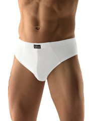 Pánské slipy široký bok 71055, Bílá (1)