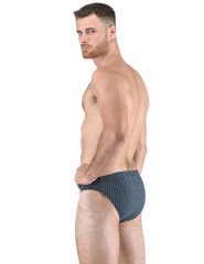Pánské slipy s potiskem 70071 (7)