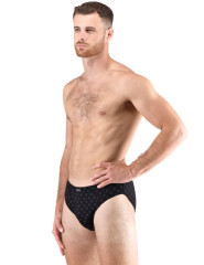 Pánské slipy s potiskem 70072 (6)