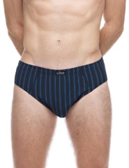 Pánské slipy široký bok 71135, Tmavá modrá (1)