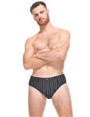 Pánské slipy široký bok 71135