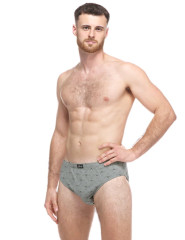 Pánské slipy s potiskem 71139