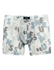 Chlapecké boxerky s potiskem 182843, Bílá-šedá (2)