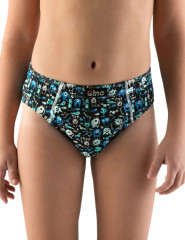 Chlapecké slipy s potiskem 21001