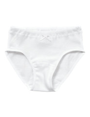 Dívčí kalhotky Essential midi 081022, Bílá (1)