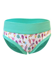 Dívčí kalhotky s potiskem 20026, Peprmintová (4)