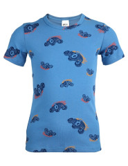 Chlapecké tričko krátký rukáv 183840, Modrá (3)