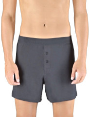 Pánské trenky volné 75195, Tmavá šedá (5)