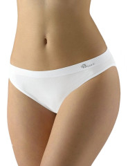 Dámské kalhotky klasické úzký bok 00046, Bílá (1)