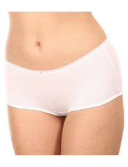 Dámské kalhotky klasické s vysokým pasem 180610, Bílá (1)