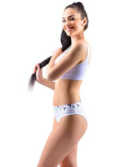 Dámské kalhotky klasické úzký pas 10274 (3)