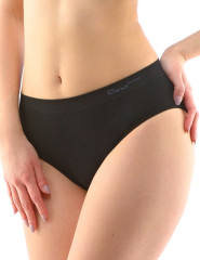 Kalhotky klasické vyšší bok 00019H, černá (3)